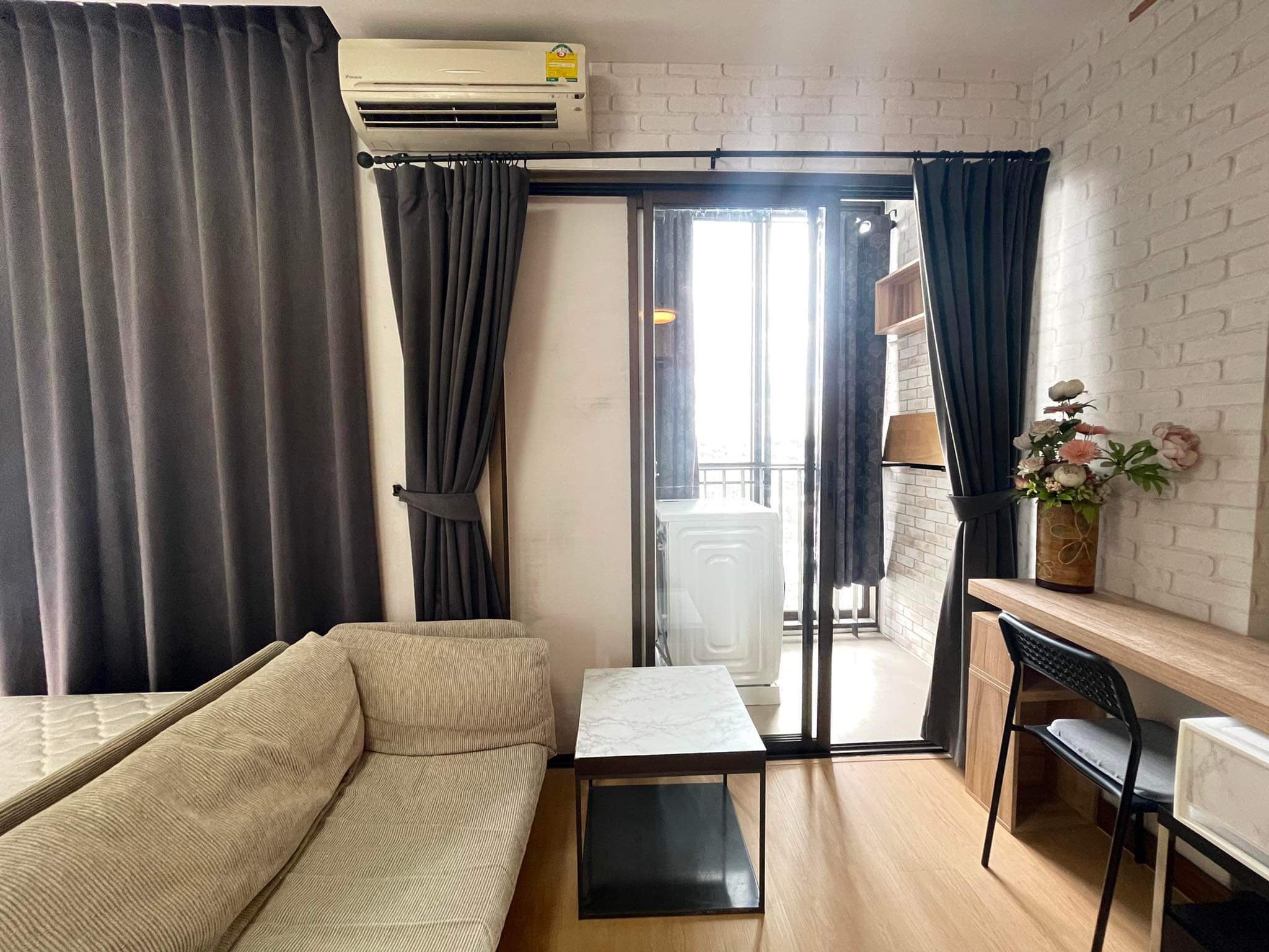 Ideo Mix Sukhumvit 103 Safe convenient clean 15th floor BTS Udomsuk