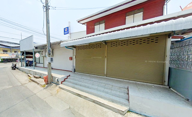 ตลาดบางกระดี่ 900 ม.บ้านลัดดารมย์อีลิแกนซ์ พระราม2 75 ให้เช่าร้านค้า 2 ชั้น 1น้ำ 52ตร.วา. ติดถนนใหม่ 2นอน202ตร.ม