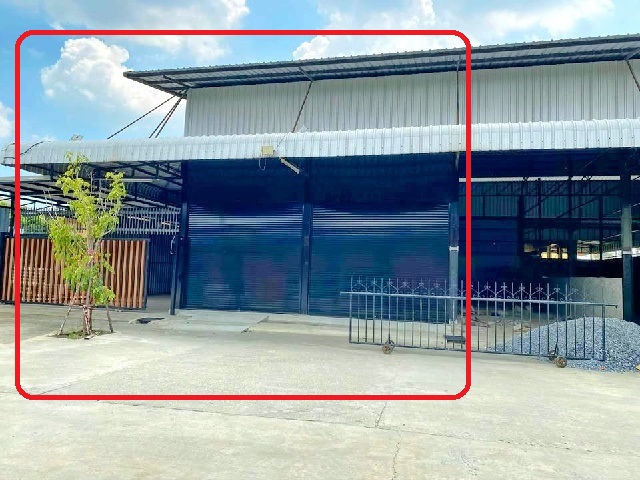 เหมาะสำหรับโชว์รูมMRTไทรม้า 3.1กม. ให้เช่าโกดังท่าอิฐ 100ตร.ม. 30ตร.วา. โรงกลึง ศูนย์กระจายสินค้า  วัดท่าอิฐ