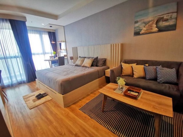 คอนโดศรีราชา ให้เช่า ลัดดาพลัส ห้องสวย ตกแต่งครบ พร้อมเข้าอยู่ FP-C0609
