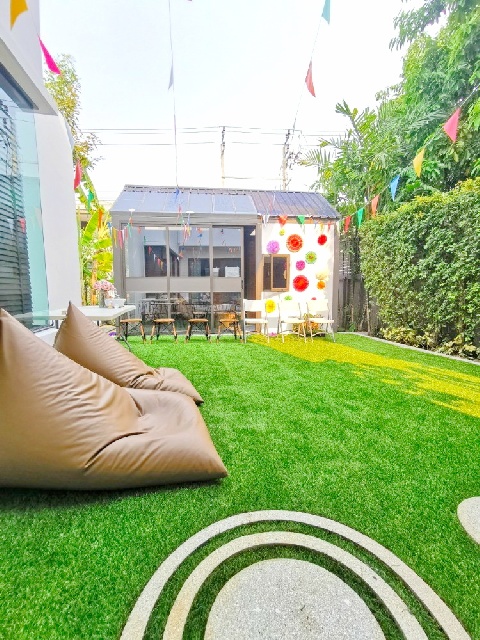 วงแหวน-อ่อนนุช ARLบ้านทับช้าง 4.6 กม.เช่าบ้านเดี่ยวหรู 2 ชั้น ใหญ่สุด .90 ตร.วา.นานาชาติแพน-เอเชีย 1.8 กม.พร้อมเฟอร์ เครื่องใช้ไฟฟ้า 4นอน 