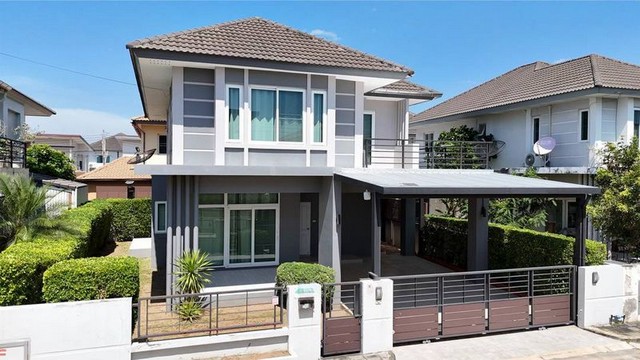 บ้านเดี่ยวให้เช่า ในศรีราชา คันทรีโฮมเลค แอนด์ พาร์ค ชากค้อ-หนองขาม TP-H1274