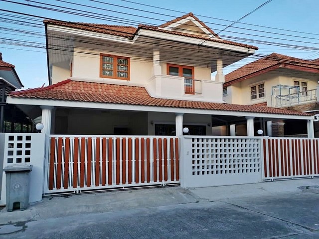 BH3681 ให้เช่าบ้านเดี่ยว 2 ชั้น หมู่บ้านบางปูวิลล่า 2 รีโนเวทใหม่ทั้งหลัง