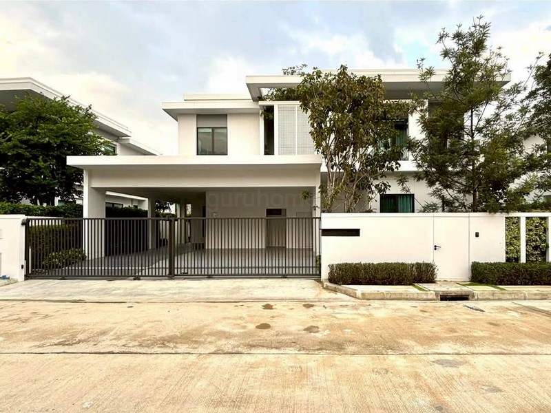 ให้เช่าบ้านเดี่ยว 2 ชั้น มัณฑนา บางนา กม.15 เฟอร์นิเจอร์ครบ พร้อมอยู่ 4ห้องนอน 5ห้องน้ำ ใกล้สโมสร สระว่ายน้ำ - ghd000596R