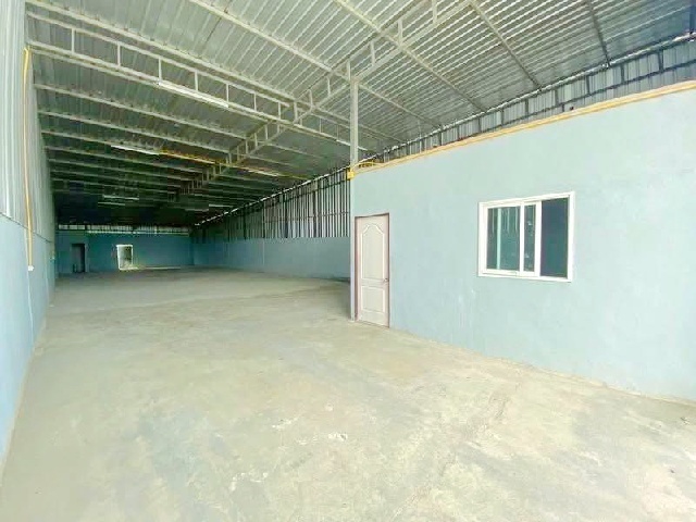 ทำเลดี พระราม 2 น้ำ รร.ทานตะวันไตรภาษา 2.6 กม. บางบอน5 ถูกกว่า 90 บาทต่อตรม. บางน้ำจืด แคราย ให้เช่าโกดังใหม่ สมุทรสาคร 300 ตร.ม.