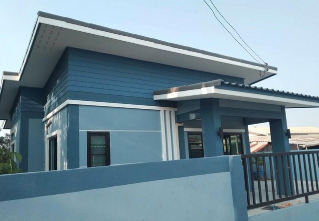 บ้านเดี่ยวชั้นเดียว ให้เช่า 58ตรว. อยู่บางเลน จ. นครปฐม ใกล้ปั้มปตท. วัดเกาะแรต