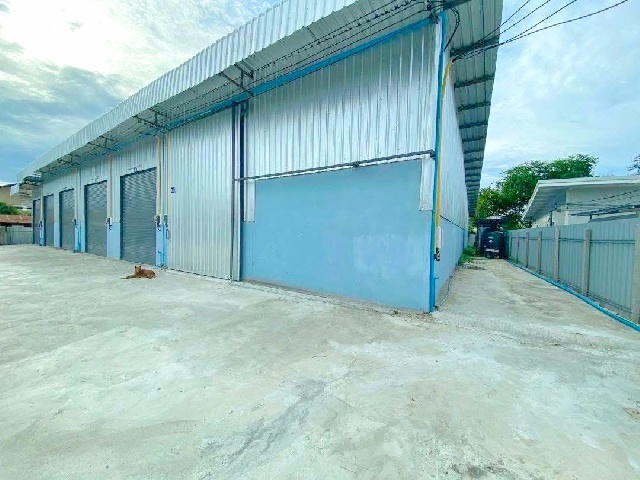 รร.ทานตะวันไตรภาษา 2.6 กม.ถูกกว่า 90 บาทต่อตรม. บางน้ำจืด แคราย ให้เช่าโกดังใหม่ สมุทรสาคร 300 ตร.ม. ทำเลดี พระราม 2 น้ำ บางบอน5 