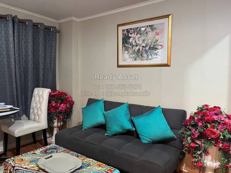 R68-01-007 ให้เช่าคอนโด ลุมพินี วิลล์ เหม่งจ๋าย ศูนย์วัฒนธรรม ห้องสวยใหม่ วิวสวยงาม แต่งครบ พร้อมอยู่